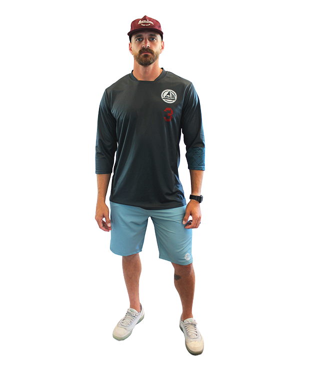 Mens 3/4 Sleeve Jersey | Huck 2 Jersey | Prairie Sailor