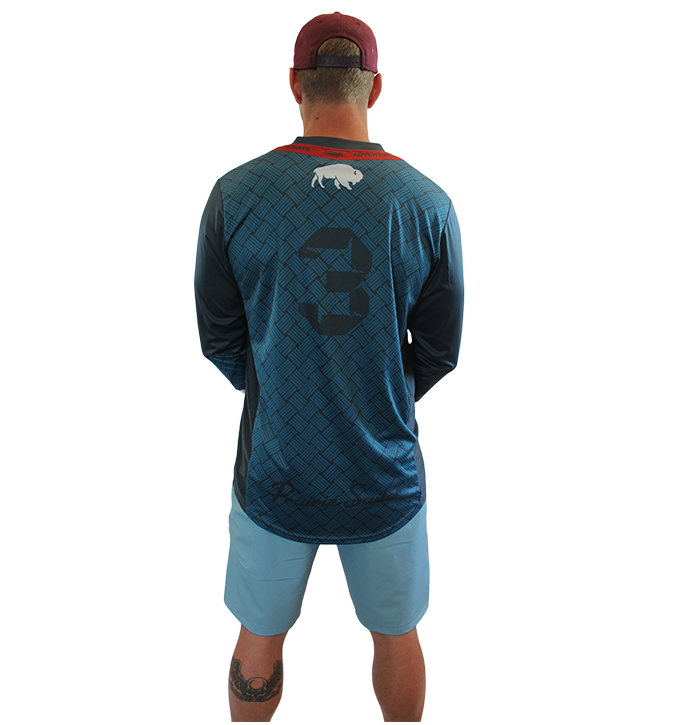 Mens 3/4 Sleeve Jersey | Huck 2 Jersey | Prairie Sailor