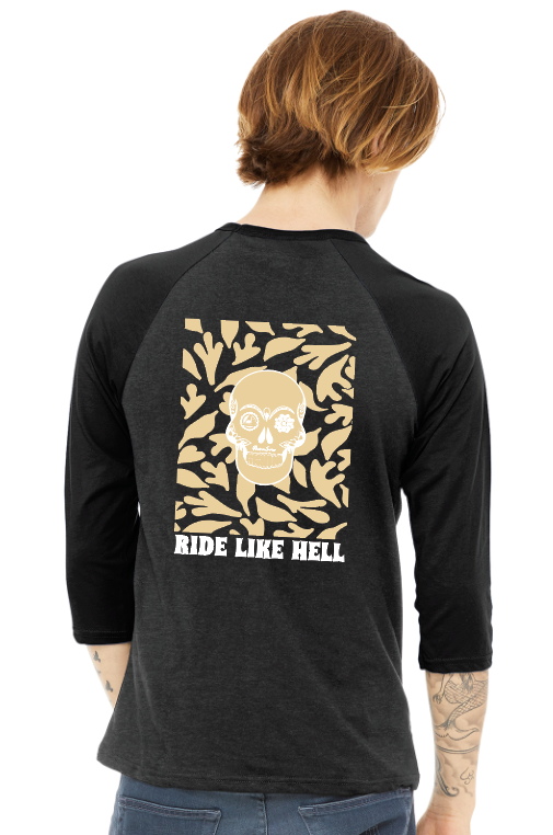 NEW! 3/4 Ride Like Hell Tee