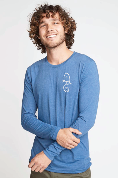 Men's Long Sleeve T-shirts | Royal Blue T-shirts | Prairie Sailor